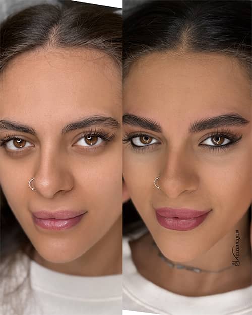 هیراستروک ابرو