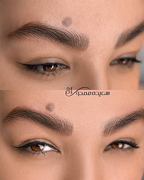 هیراستروک ابرو